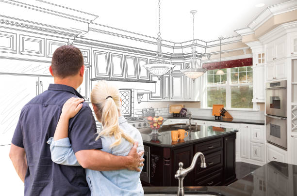 Professional Kitchen Remodeling technician working in Glenside, PA